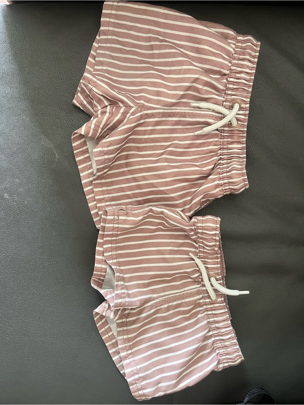 Set of sibling Little Planet Swim Trunks 3t and 12 months